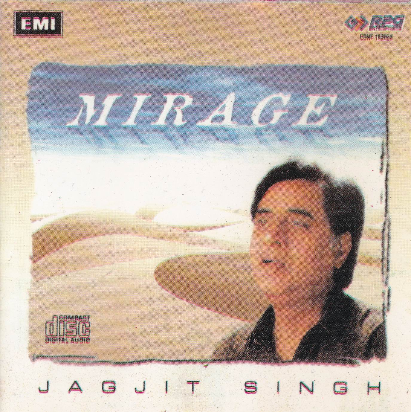 (image for) Jagjit Singh Mirage Ghazals EMI CD