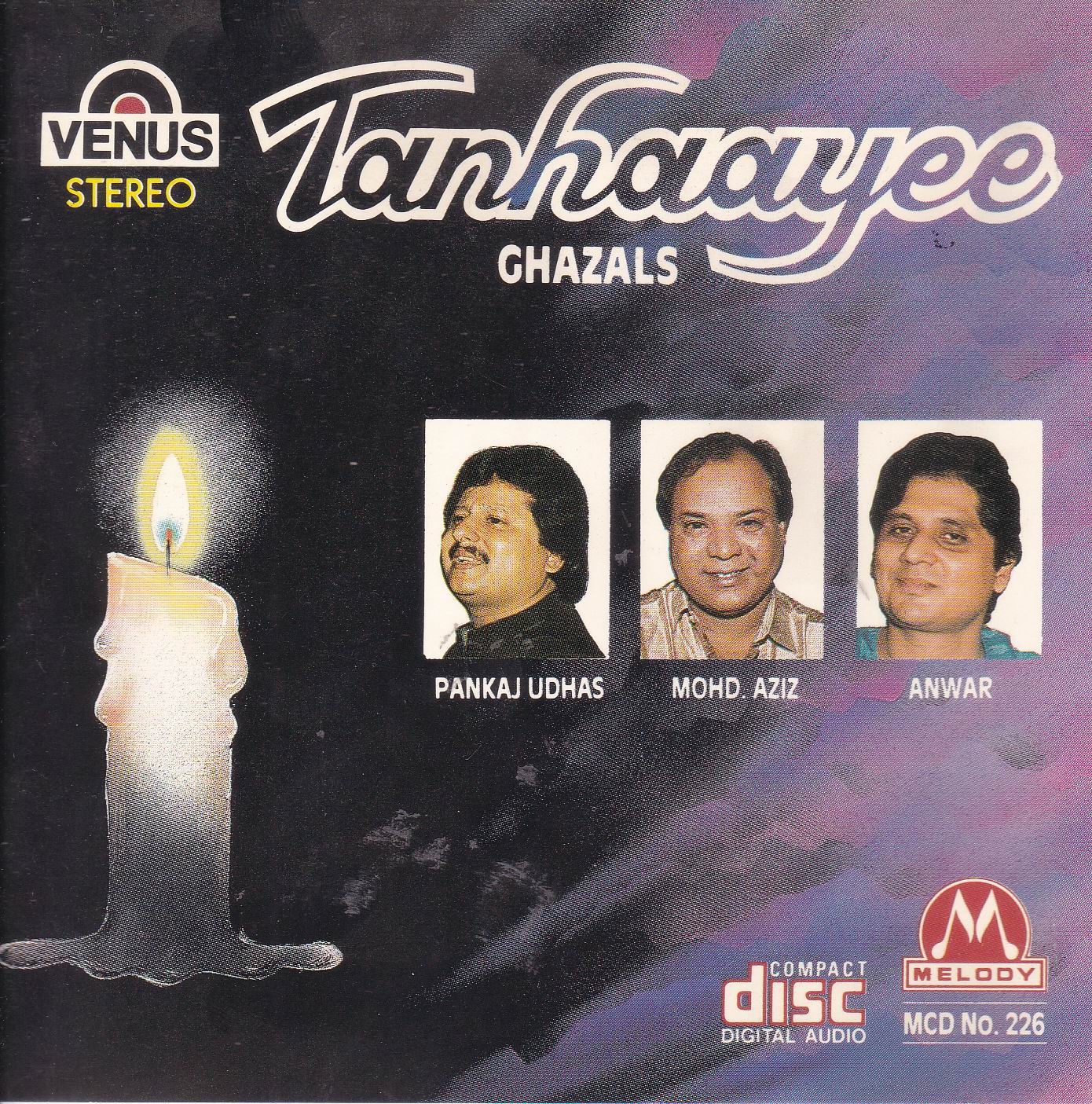 (image for) Tanhayee Ghazals Venus CD