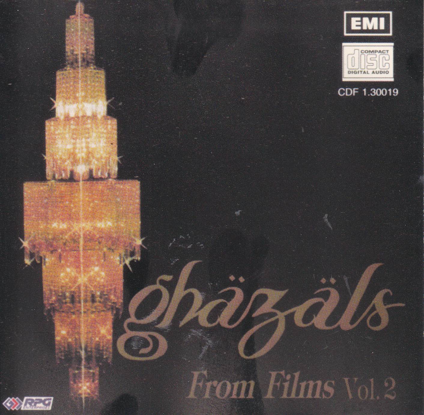 (image for) India Cd Ghzala From Films Vol 2 EMI CD