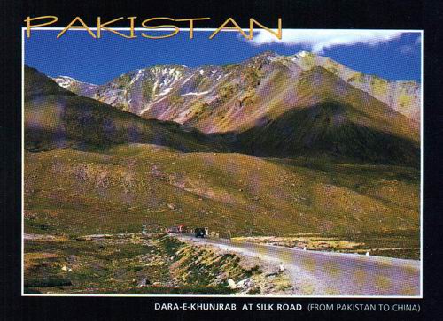 (image for) Pakistan Beautiful Postcard Silk Road to China