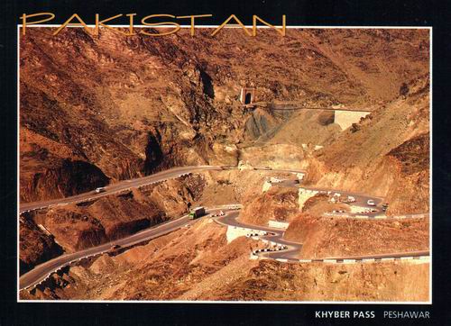 (image for) Pakistan Beautiful Postcard Khyber Pass