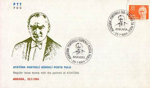 (image for) Turkey Fdc Kemal Ataturk