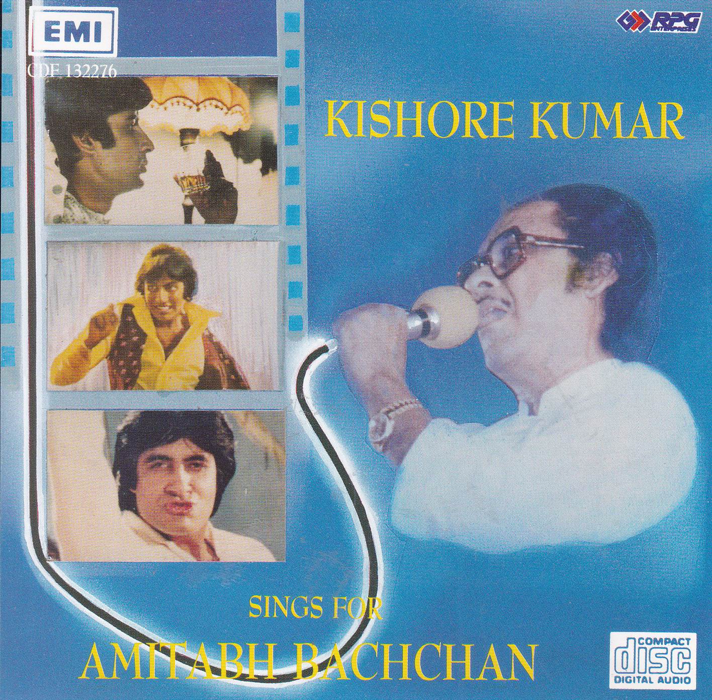 (image for) Kishore Kumar Sings For Amitabh Bachan EMI Cd