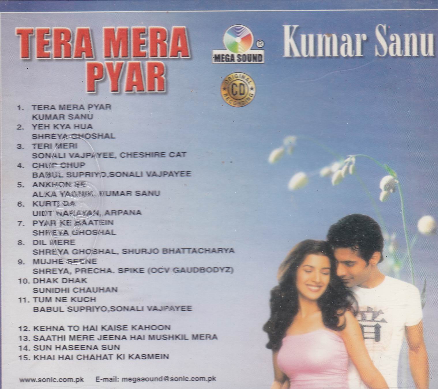 (image for) Best Of Kumar Sanu Vol 8 Ms Cd Superb Recording