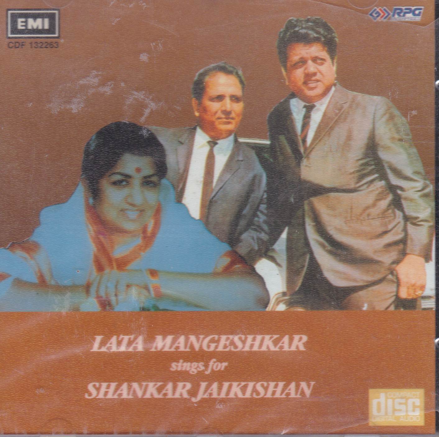 (image for) Lata Mangeshkar Sings For Shankar Jaikishan EMI Cd