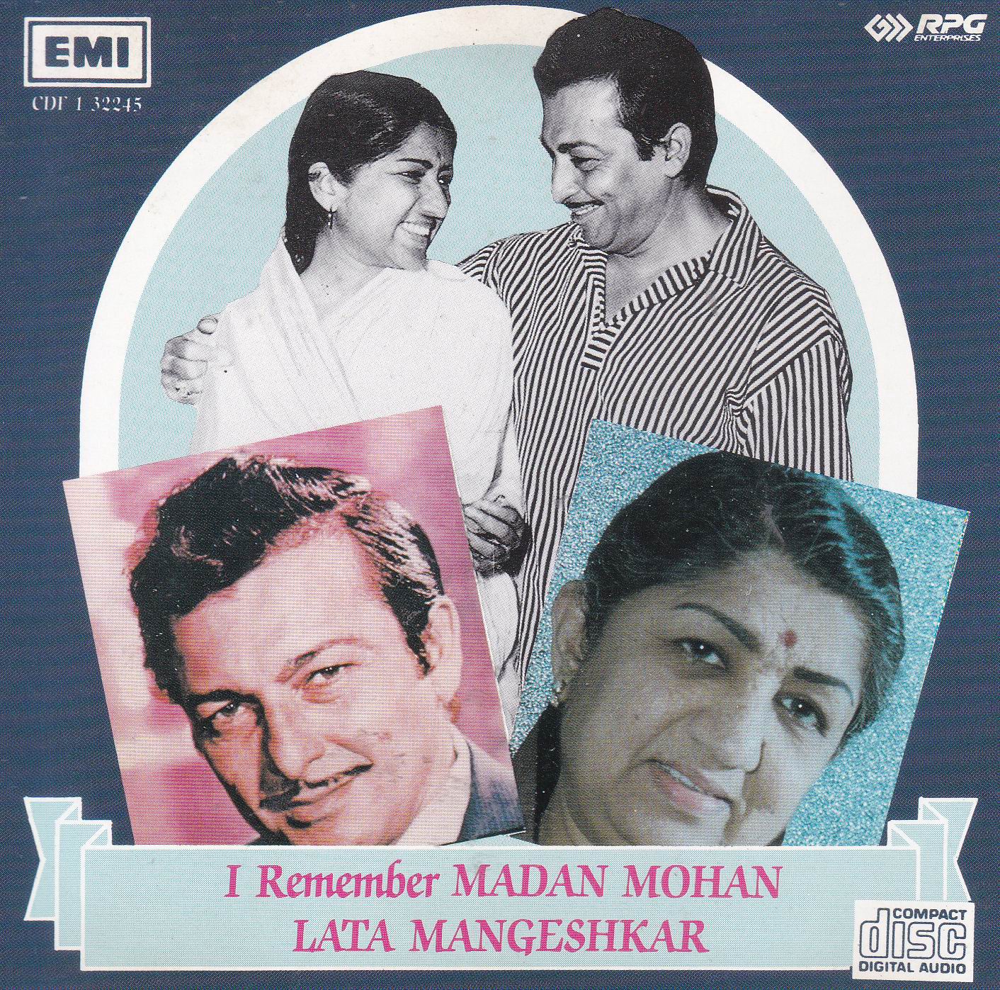 (image for) Lata Mangeshkar Sings For Madan Mohan EMI Cd