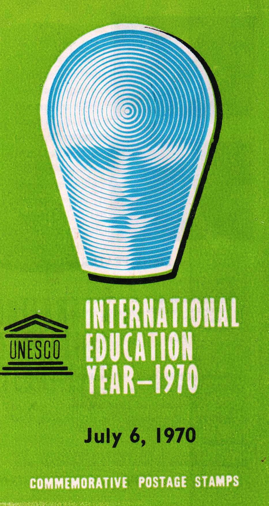 Pakistan Fdc 1970 Brochure & Stamps International Education Year