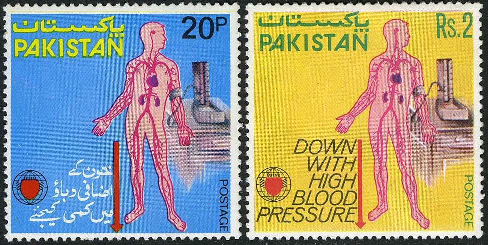 (image for) Pakistan Fdc 1978 Brochure & Stamps World Hypertension Month