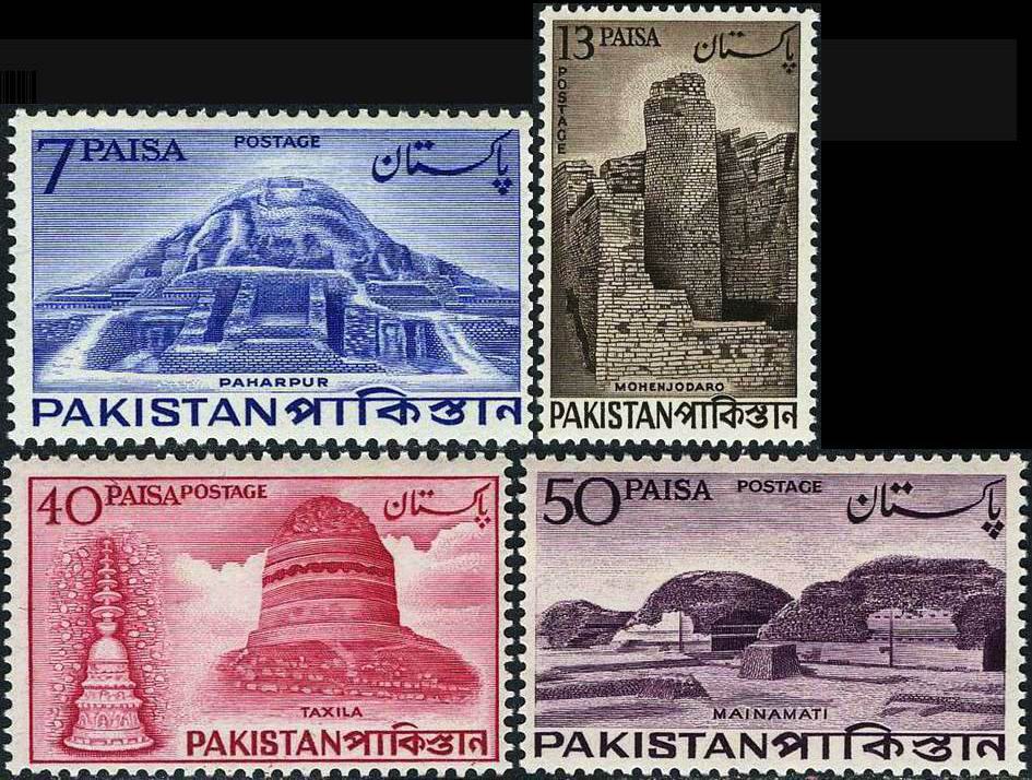 Pakistan Fdc 1963 Brochure & Stamp Archaeological Moenjodaro - Click Image to Close