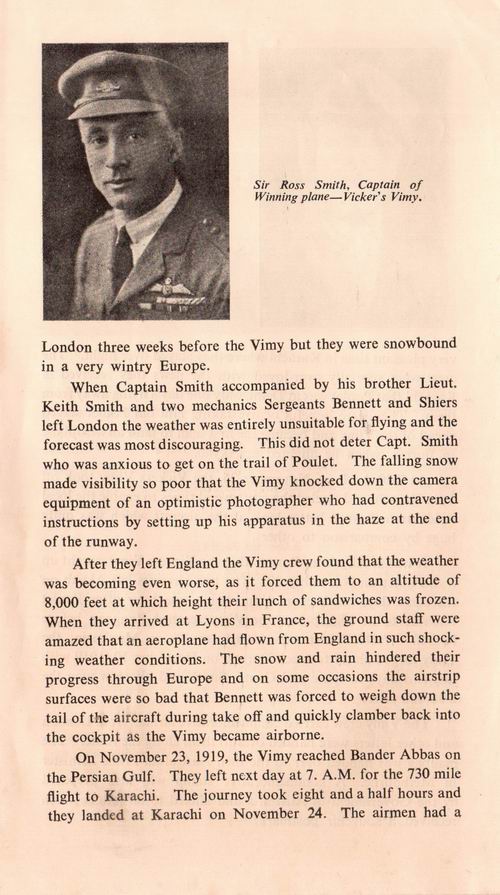 (image for) Pakistan Fdc 1969 Brochure & Stamp Flight England Australia