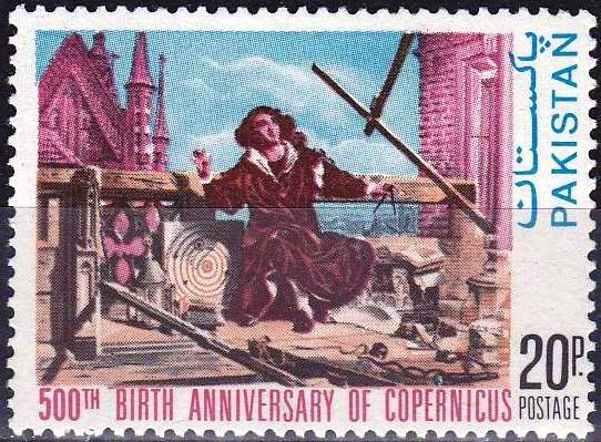 (image for) Pakistan Fdc 1973 Brochure & Stamp Nicholas Copernicus