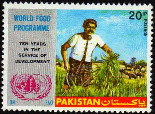 (image for) Pakistan Fdc 1973 Brochure & Stamp World Food Programme FAO