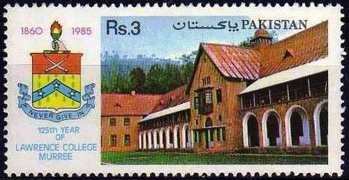 Pakistan Fdc 1985 Brochure & Stamp Lawrence College Murree - Click Image to Close