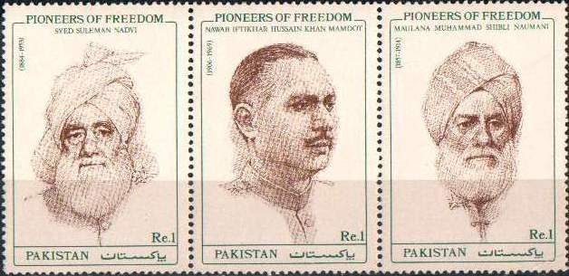 Pakistan Fdc 1992 Brochure & Stamps Pioneer Of Freedom - Click Image to Close