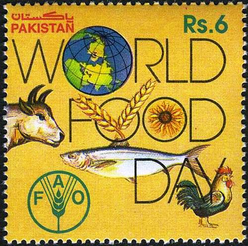 (image for) Pakistan Fdc 1993 Brochure Stamp World Food Day FAO