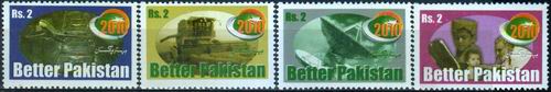 Pakistan Fdc 1998 Brochure & Stamps Better Pakistan - Click Image to Close