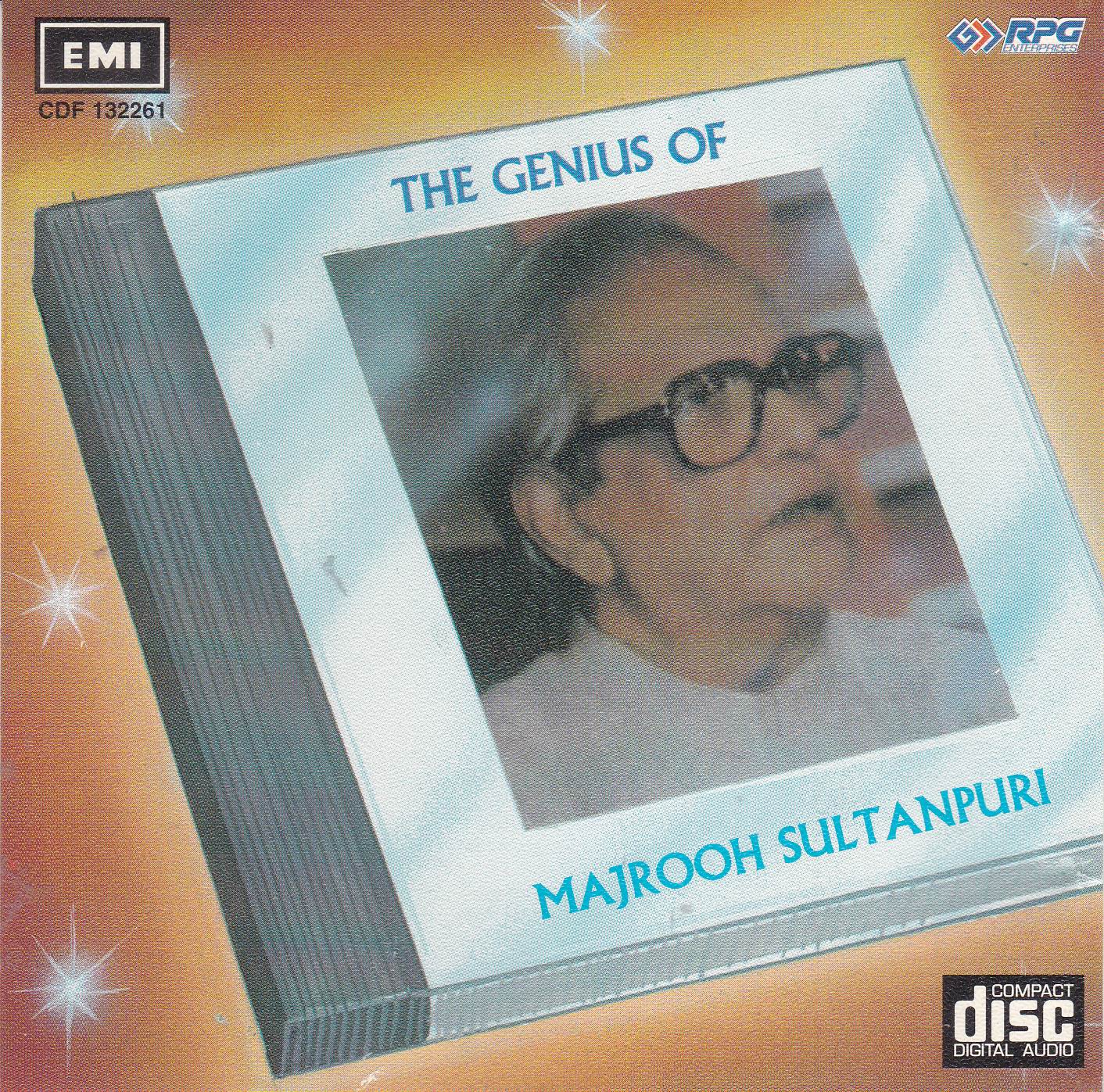 The Genius Of Majrooh Sultanpuri EMI CD (image for) The Genius Of Majrooh Sultanpuri EMI CD