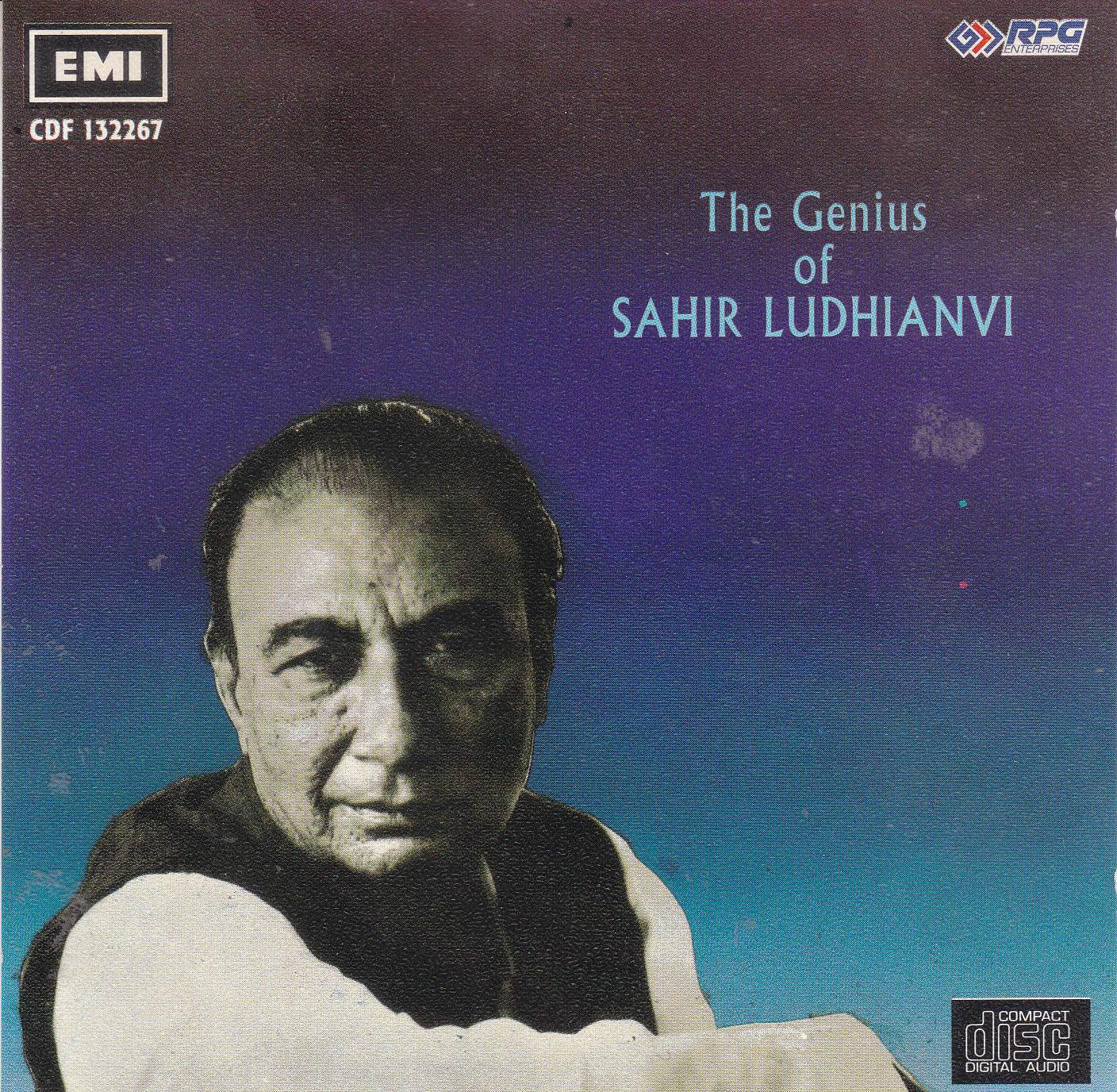 The Genius Of Sahir Ludhianvi EMI CD (image for) The Genius Of Sahir Ludhianvi EMI CD