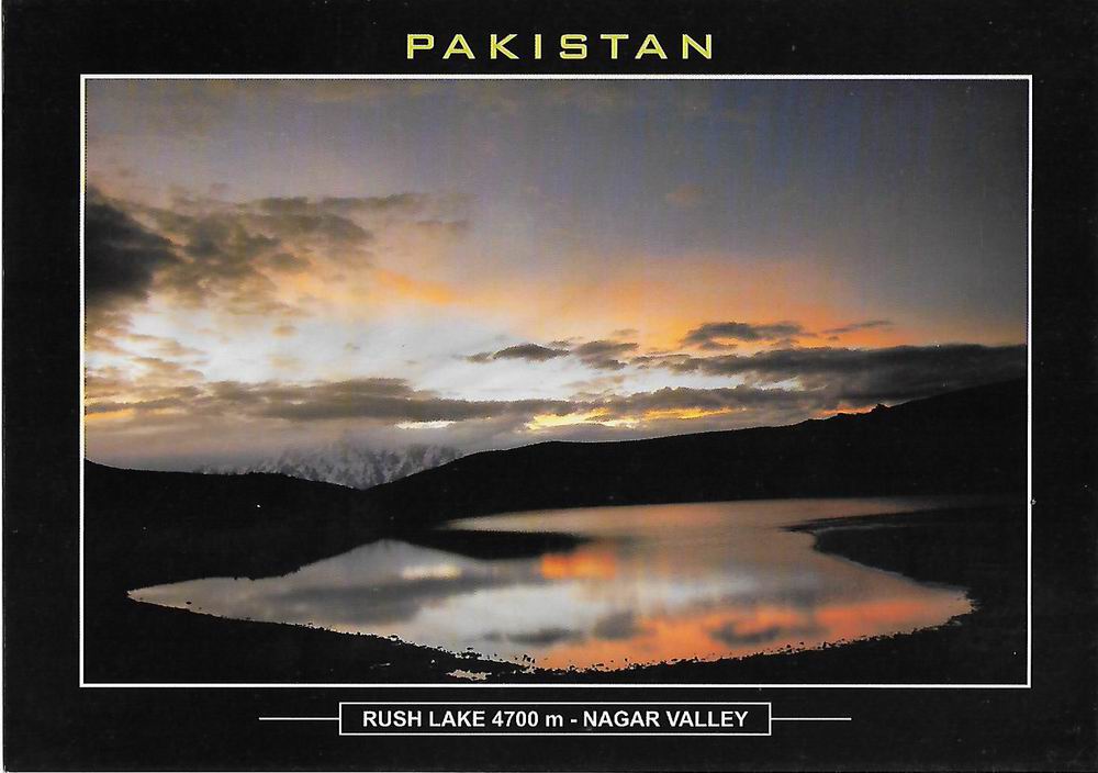 (image for) Pakistan Beautiful Postcard Rush Lake ...