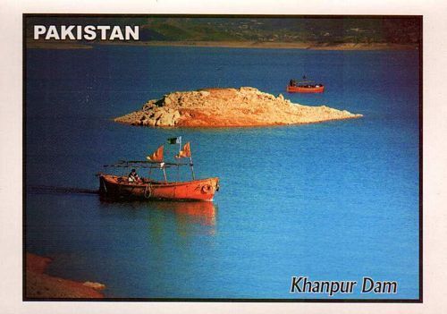 (image for) Pakistan Beautiful Postcard Khanpur Dam