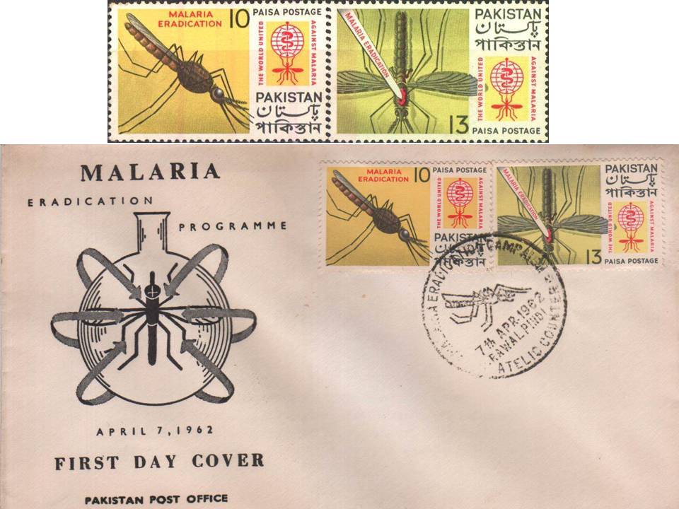 (image for) Pakistan Fdc 1962 & Stamp Fight Against Malaria