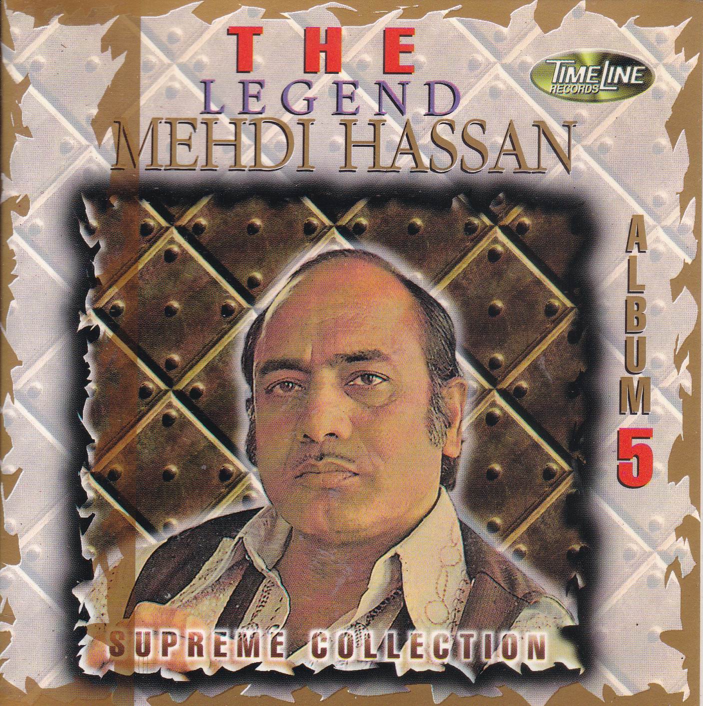 (image for) Mehdi Hassan Film Hits Vol 5 TL CD Superb Recording