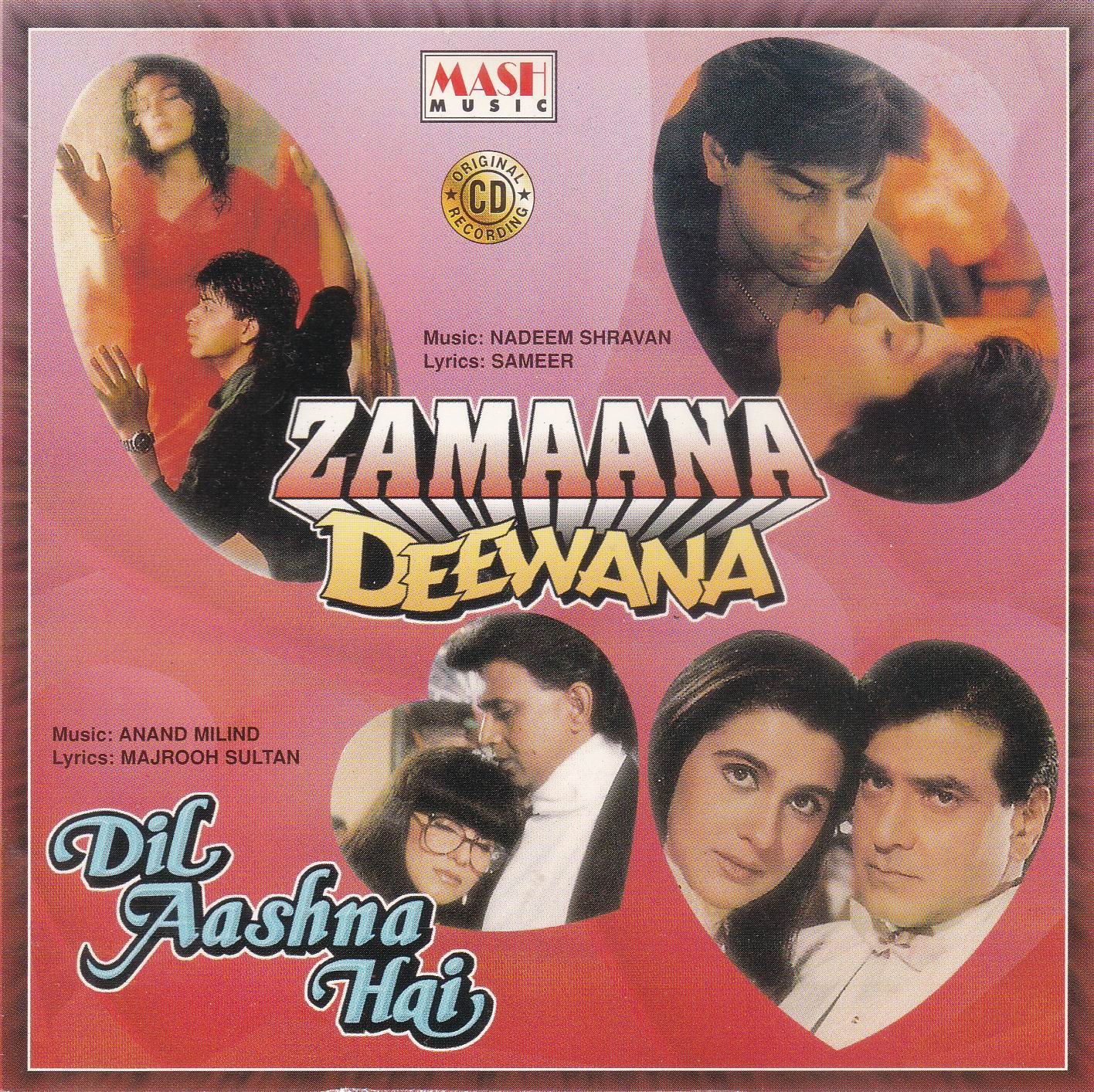 (image for) Indian Cd Zamana Deewena Dil Ashna Hai Mash Cd