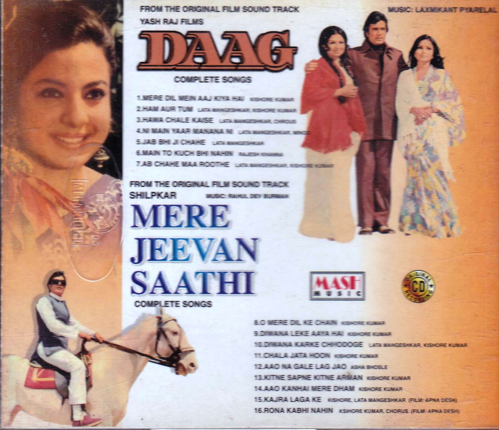 (image for) Indian Cd Mere Jeevan Saathi Daag Mash Cd