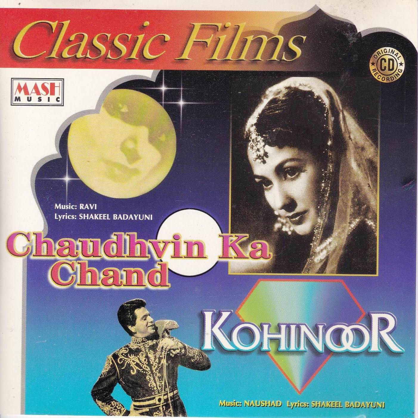 (image for) Indian Cd Chaudhvin Ka Chand Kohinoor Mash CD