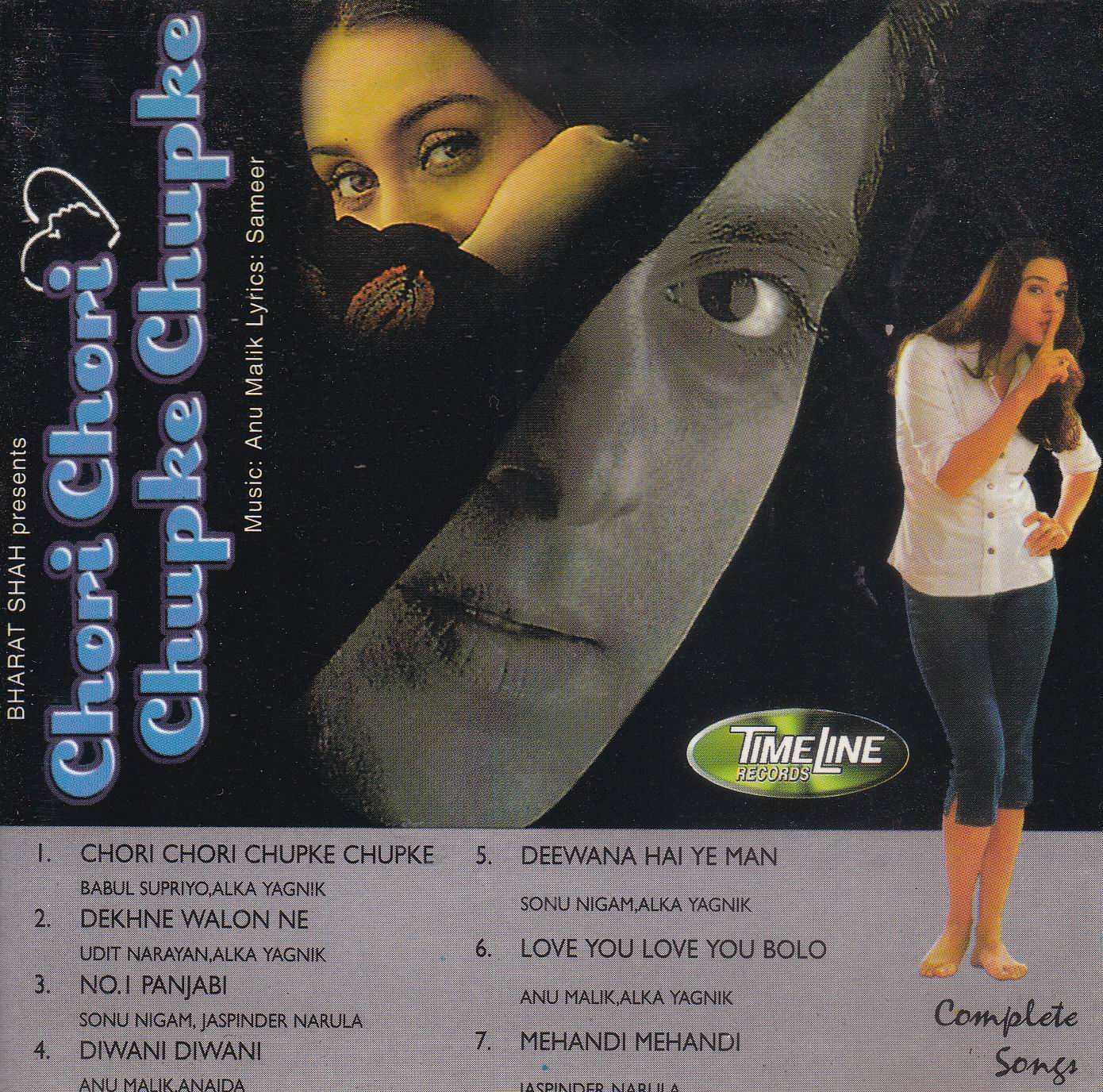 (image for) Indian Cd Chori Chori Chupke Chupke Kahin Pyar Na Ho Jaye Time