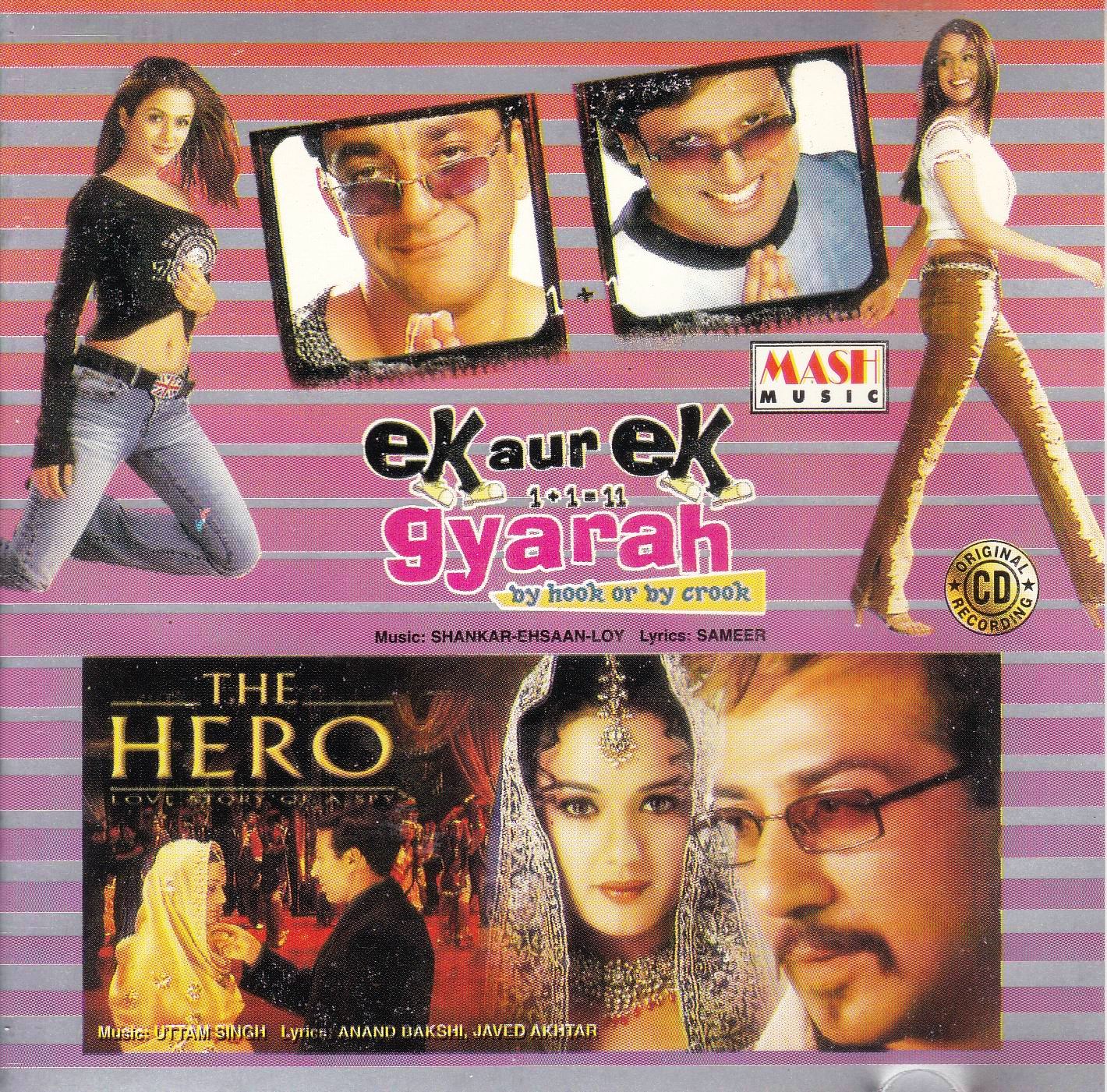 (image for) Indian Cd Ek Aur Ek Gyarah The Hero Mash CD
