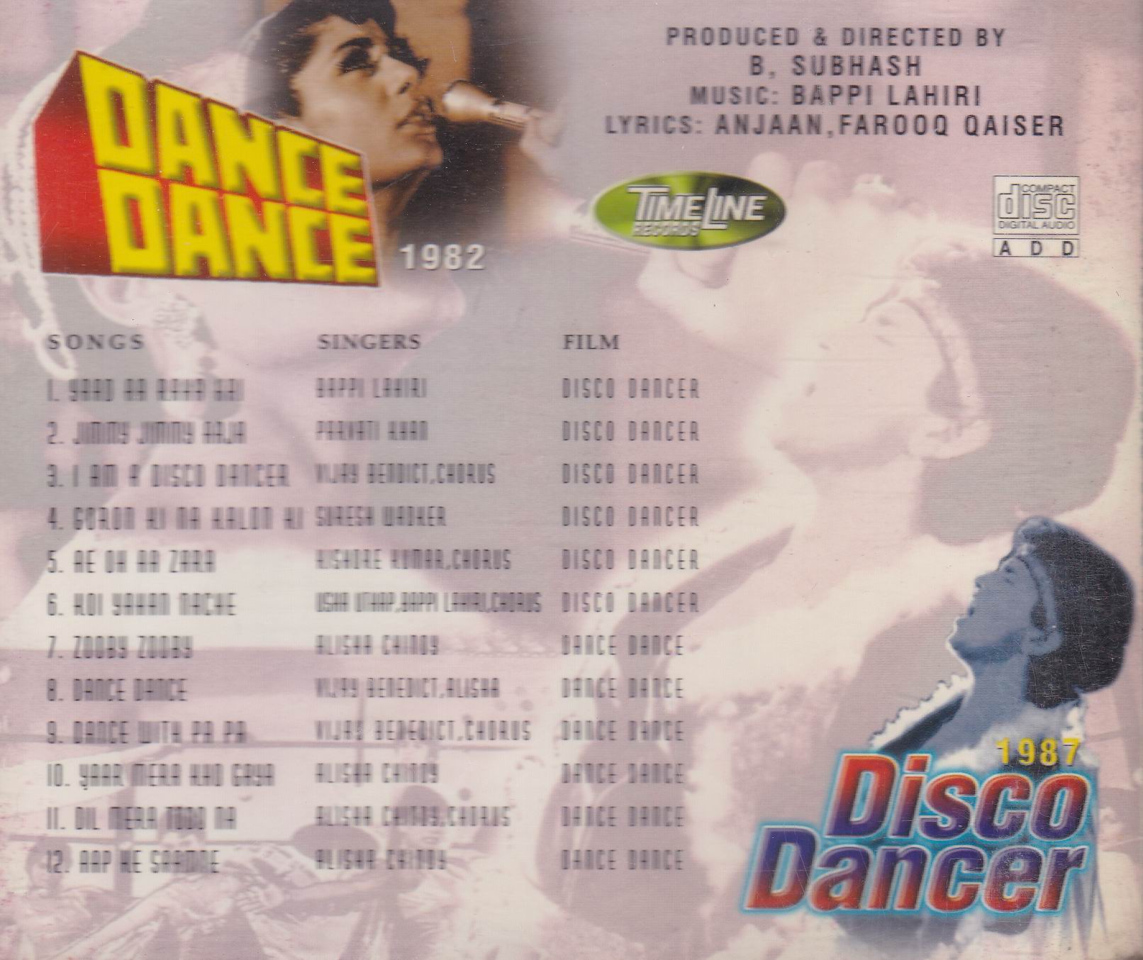 (image for) Indian Cd Dance Dance Disco Dancer Timeline Cd
