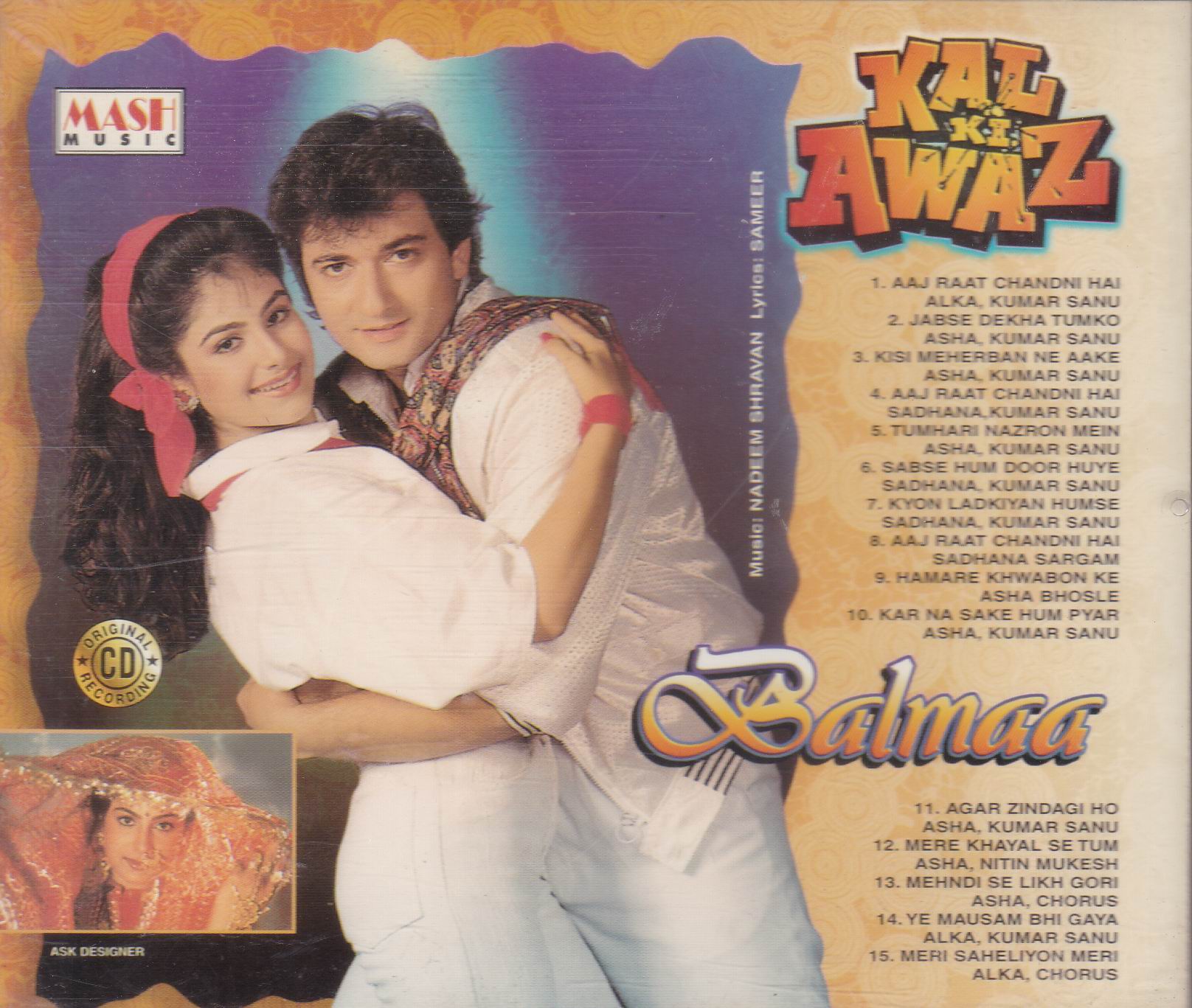 (image for) Indian Cd Balmaa Kal Ki Awaaz Mash CD