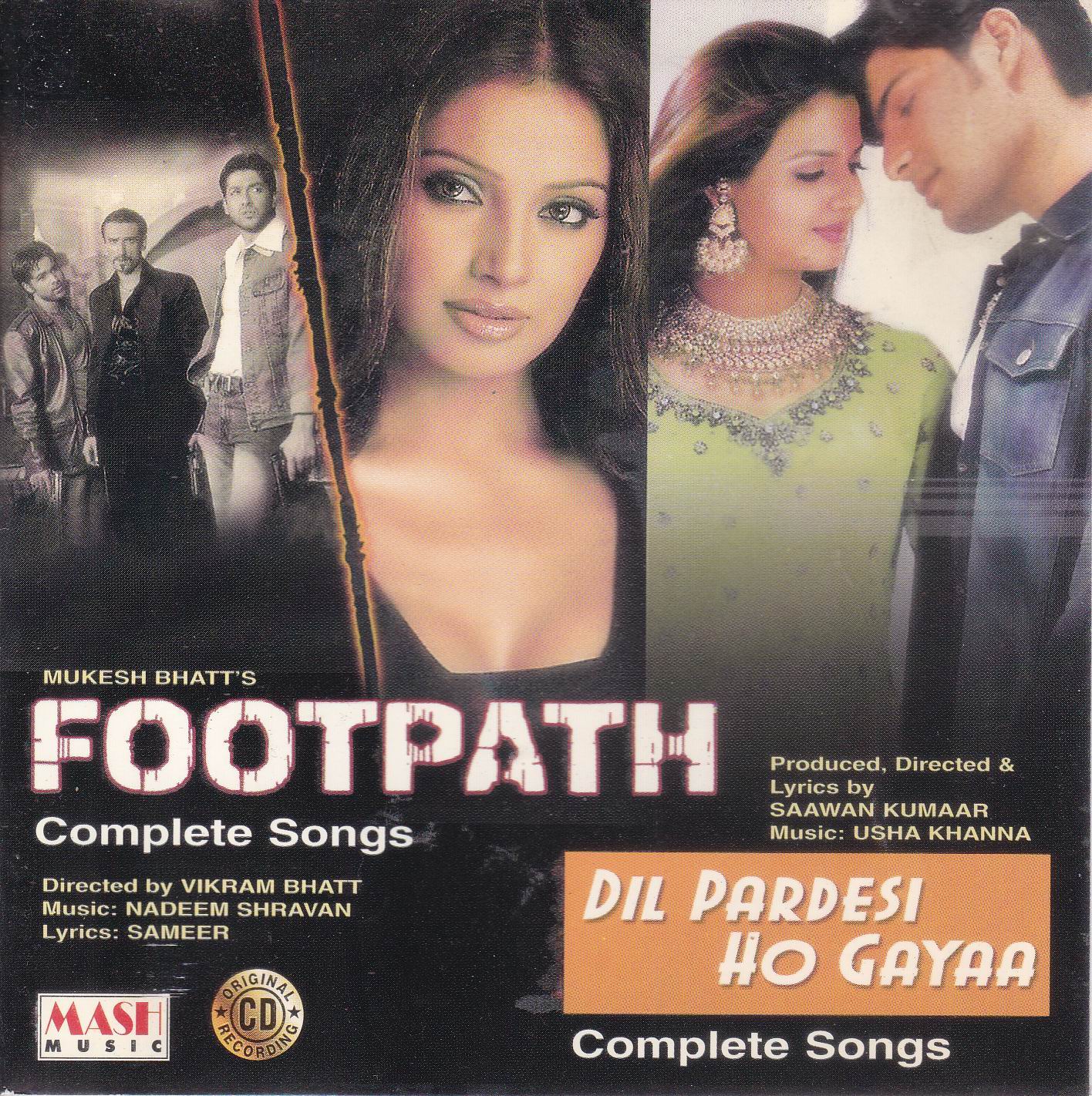 (image for) Indian Cd Footpath Dil Pardesi Ho Gaya Mash Cd