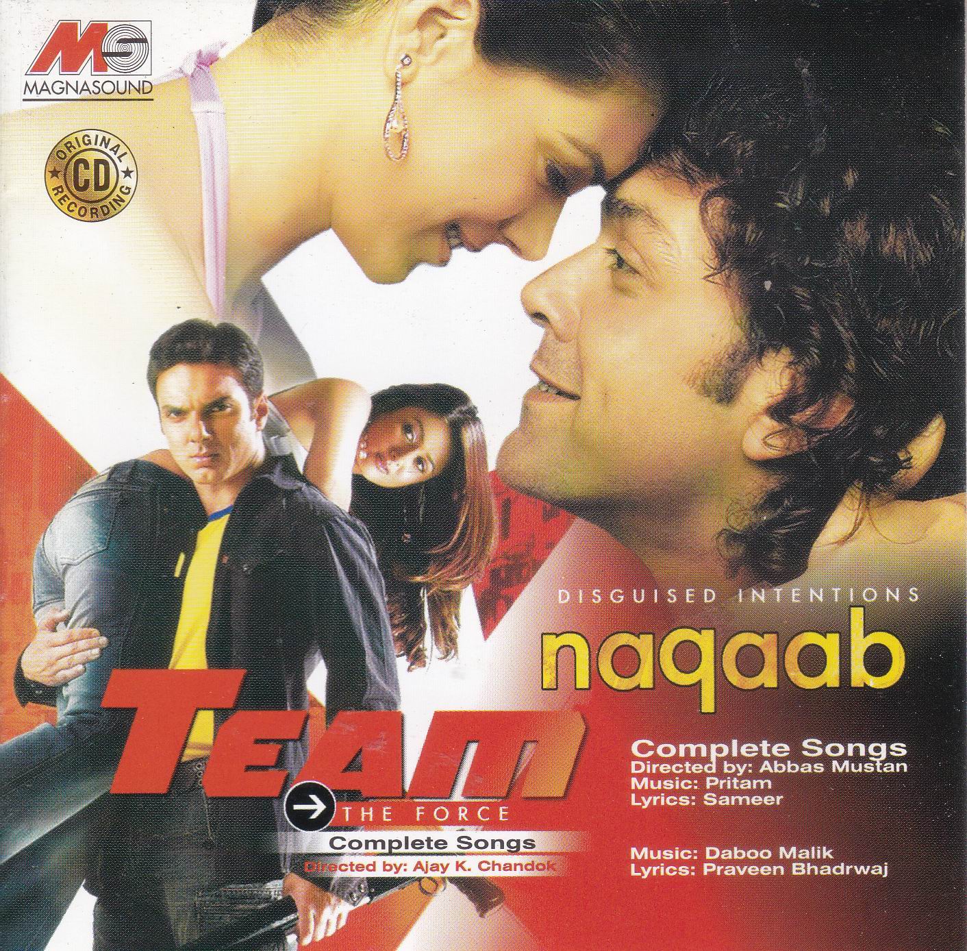 (image for) Indian Cd Naqaab Team The Force Magnasound Cd