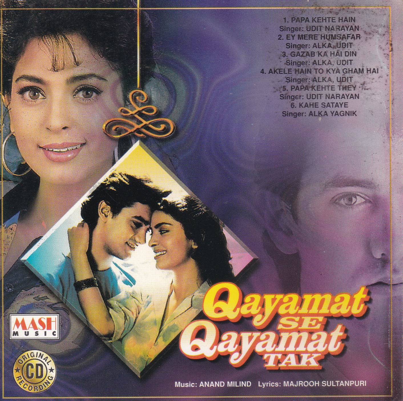 (image for) Indian Cd Qayamat Se Qayamay Tak Jo Jeeta Wohi Sikander Mash Cd