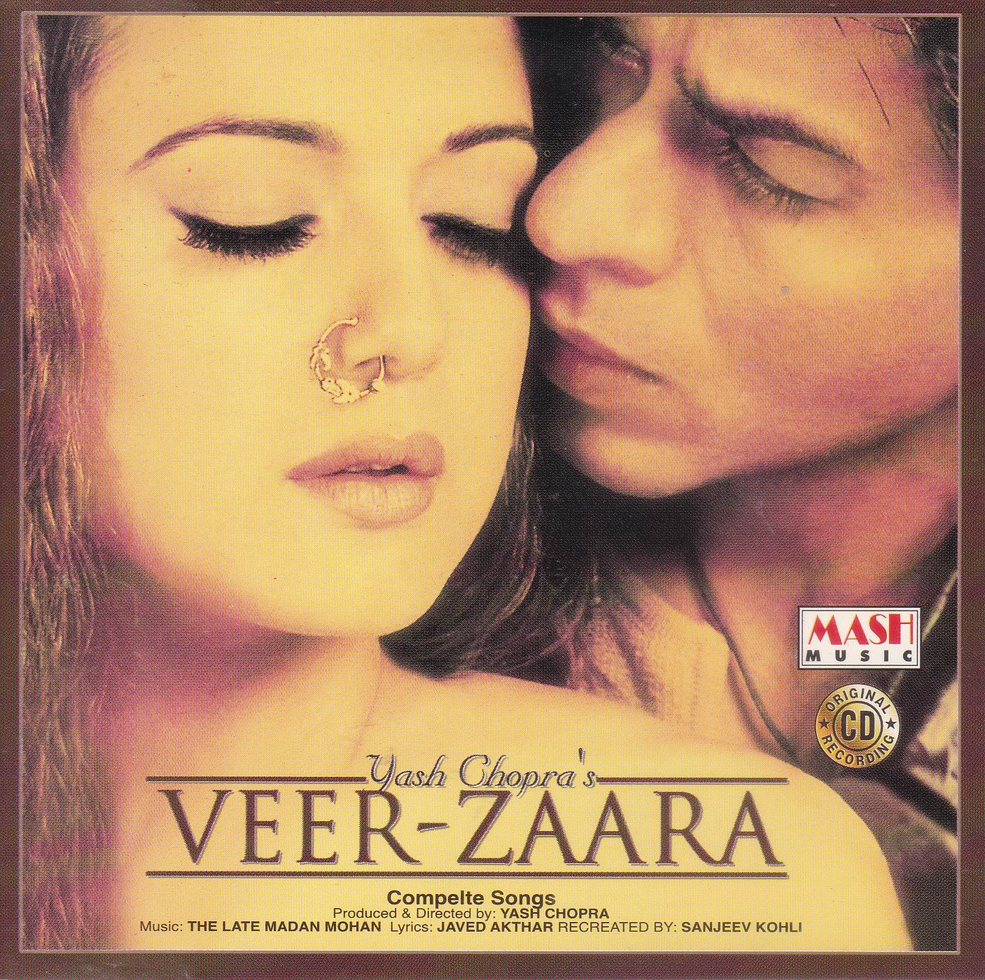 (image for) Indian Cd VeerZaara Complete Songs Mash Cd