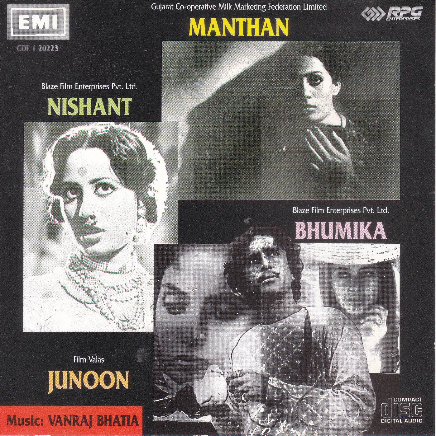 (image for) Indian Cd Manthan Bhumika Junoon EMI CD