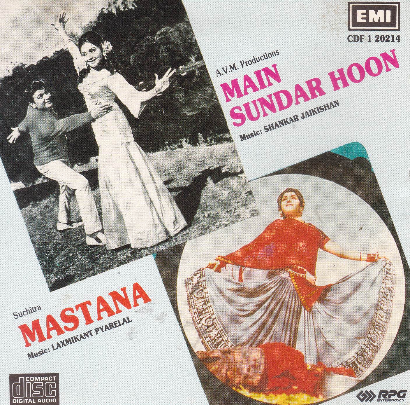 (image for) Indian Cd Main Sundar Hoon Mastana EMI CD