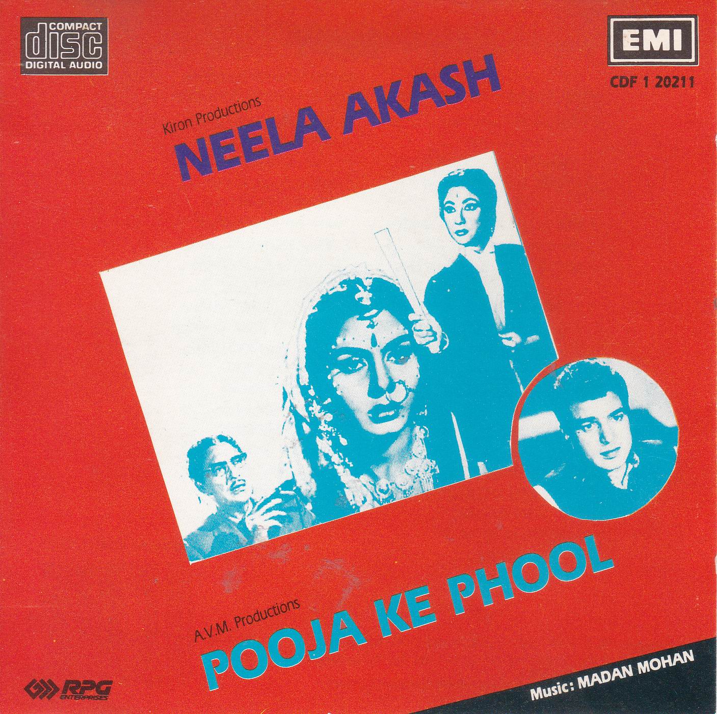 (image for) Indian Cd Neela Akash Pooja Ke Phool EMI CD