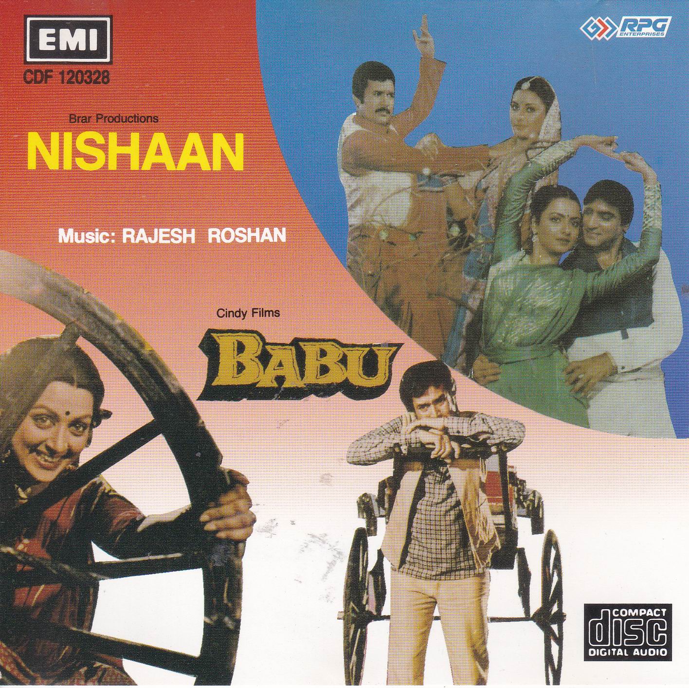 (image for) Indian Cd Nishaan Babu EMI CD