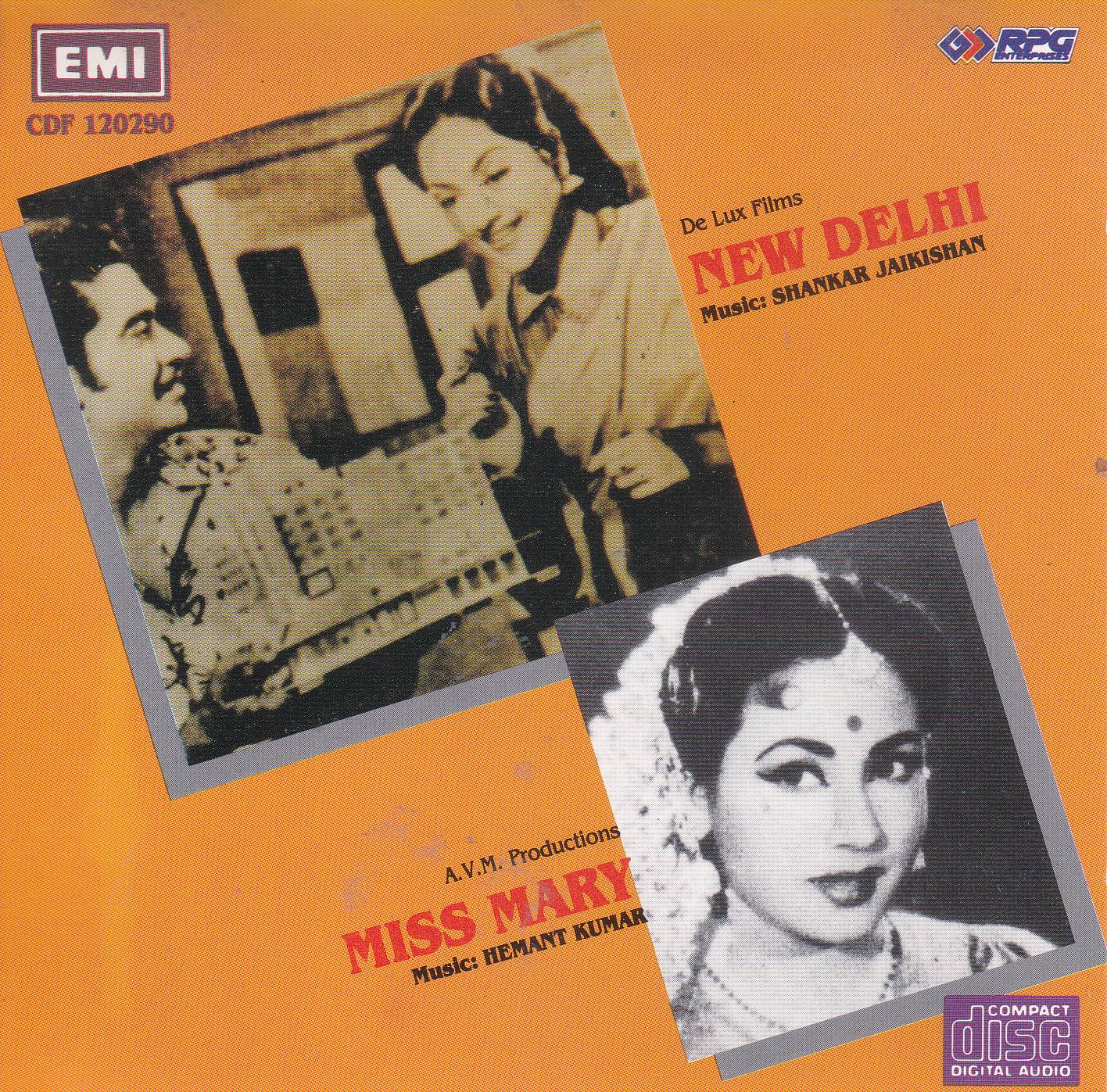 (image for) Indian Cd New Delhi Miss Mary EMI CD