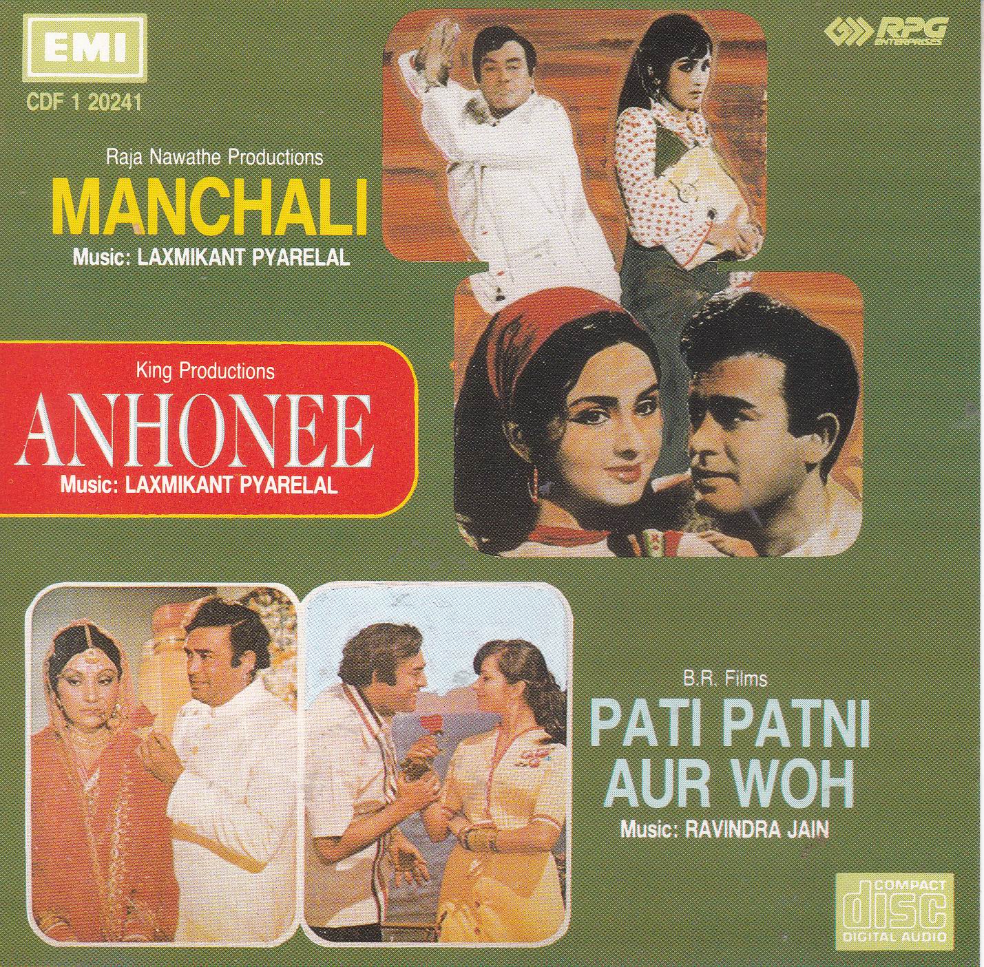 (image for) Indian Cd Manchali Anhonee Pati Patni Aur Woh EMI CD