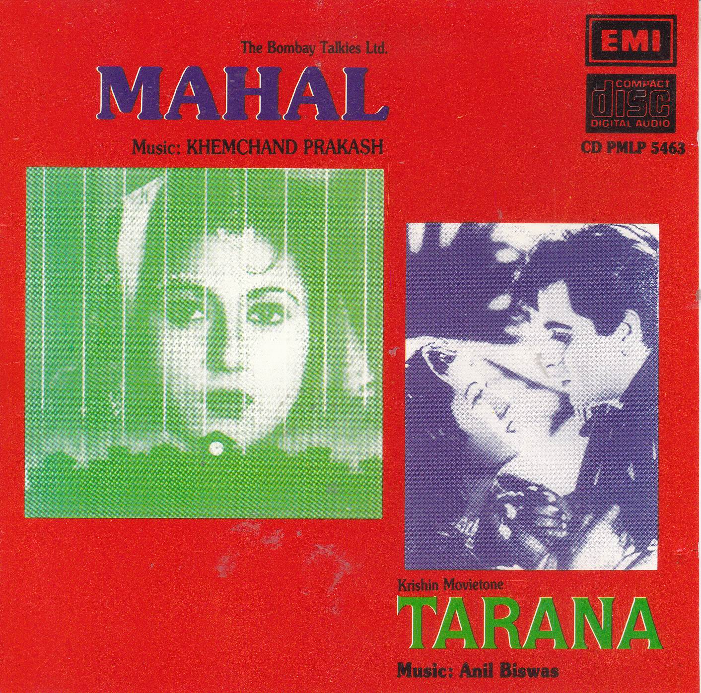(image for) Indian Cd Mahal Tarana EMI CD