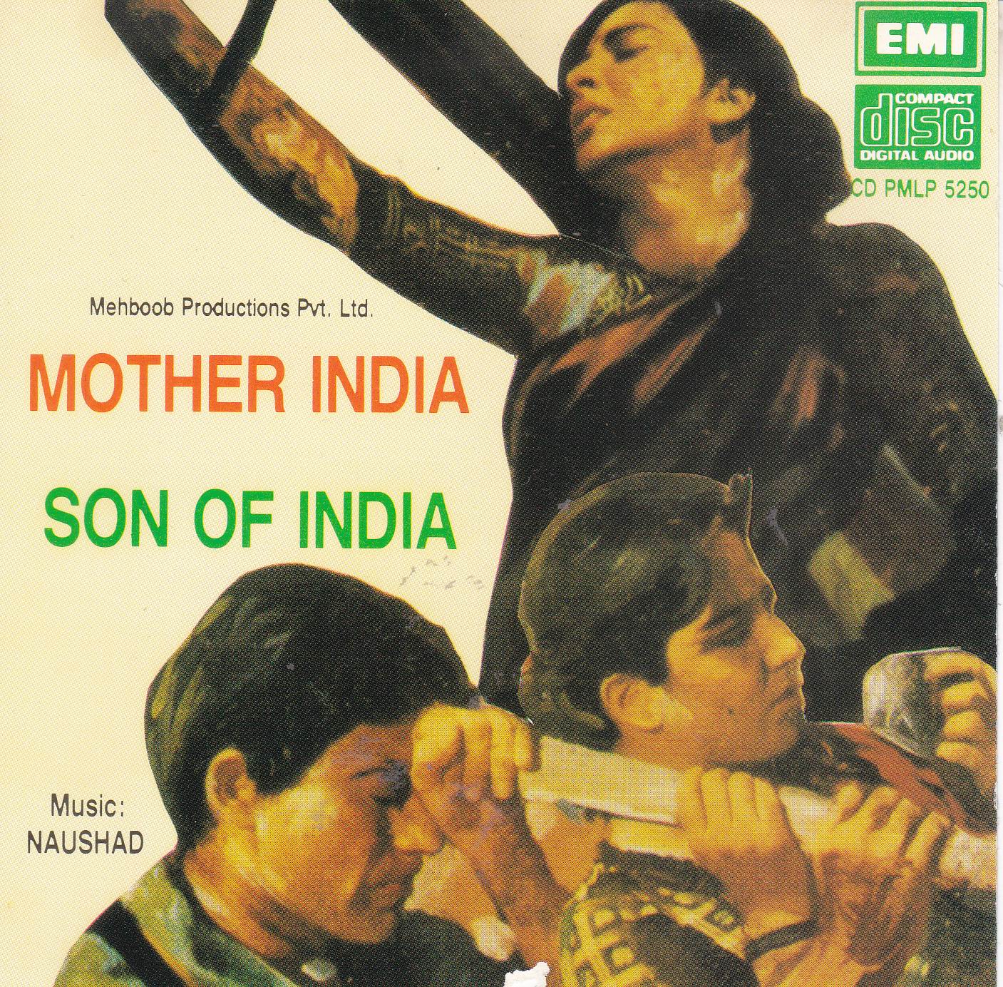 (image for) Indian Cd Mother India Son Of India EMI CD