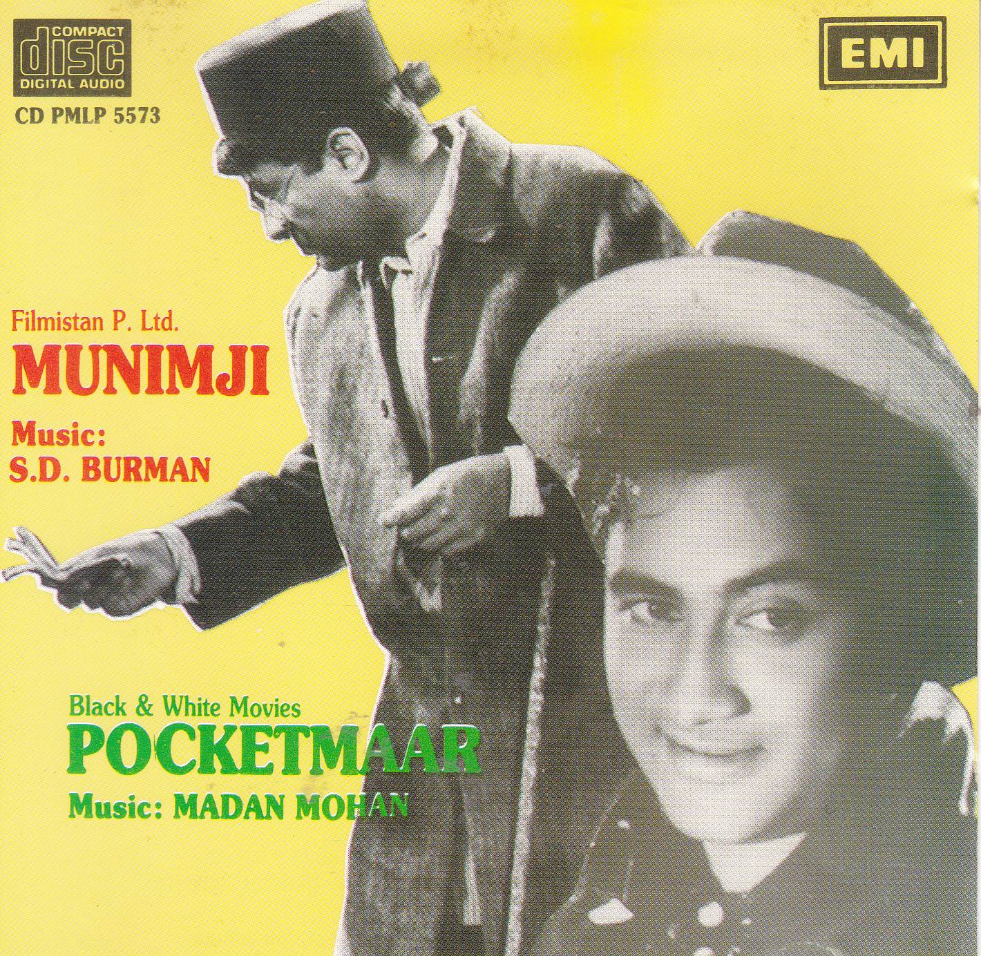 (image for) Indian Cd Munimji Pocketmaar EMI CD