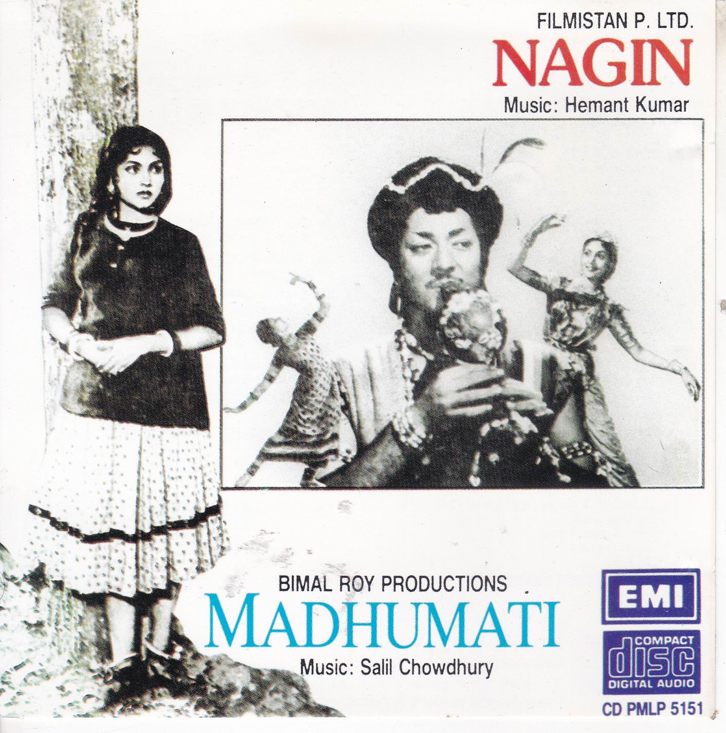 (image for) Indian Cd Nagin Madhumati EMI CD