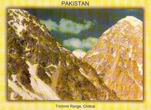 (image for) Pakistan Beautiful Postcard Trichmir Range Chitral