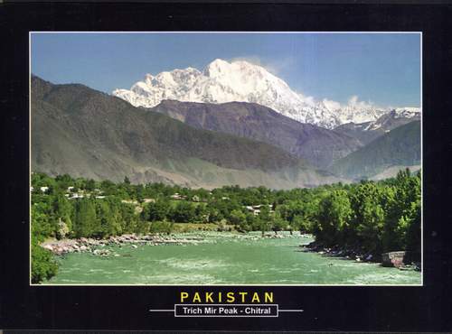 (image for) Pakistan Beautiful Postcard Trichmir Range Chitral