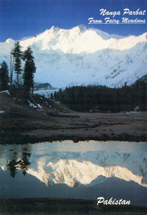(image for) Pakistan Beautiful Postcard Nanga Parbat 8125M